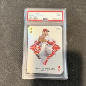 Topps Shohei Ohtani All Aces Card - Red and White